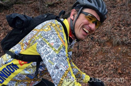 This guy is so far in the pain cave he has no idea what he's doing... (j/k)