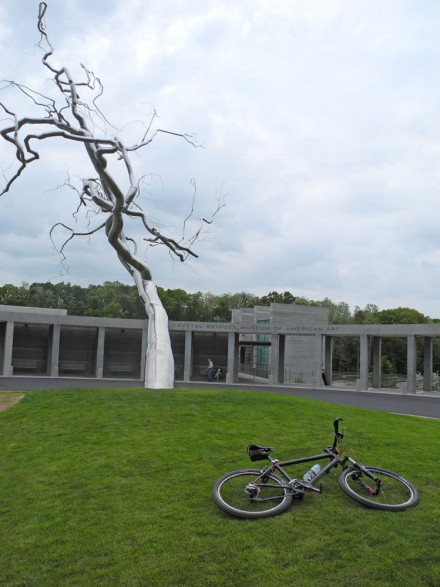 Crystal Bridges Museum of American Art...and a bike.