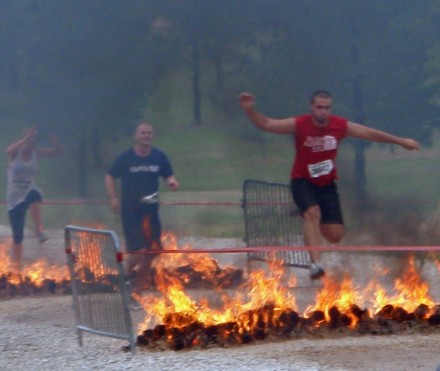 Jump the fire!