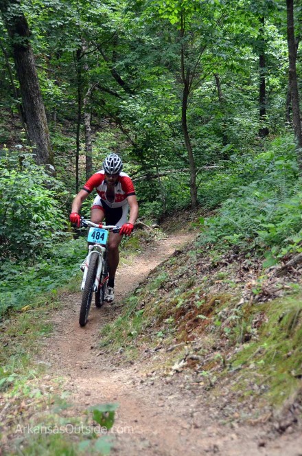 Coming through some final turns.