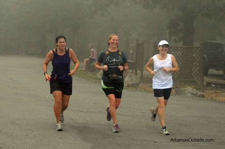 Lots of smiles as runners crossed the finish line.