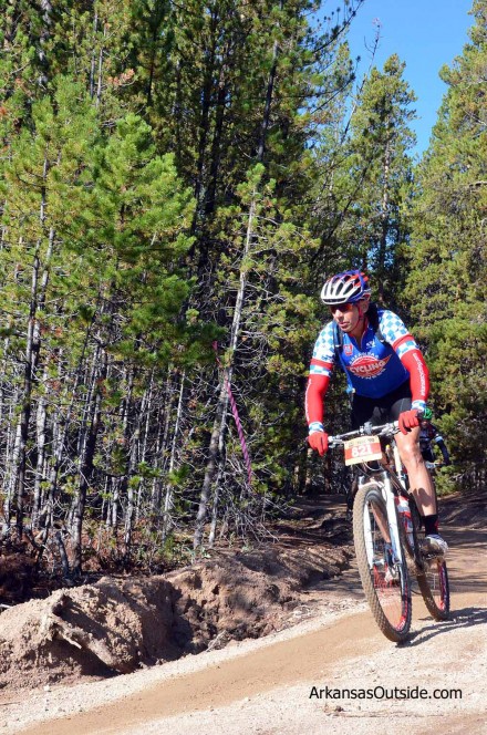 LT100J_0157 Mark Little heading into the last bit of downhill before the road.