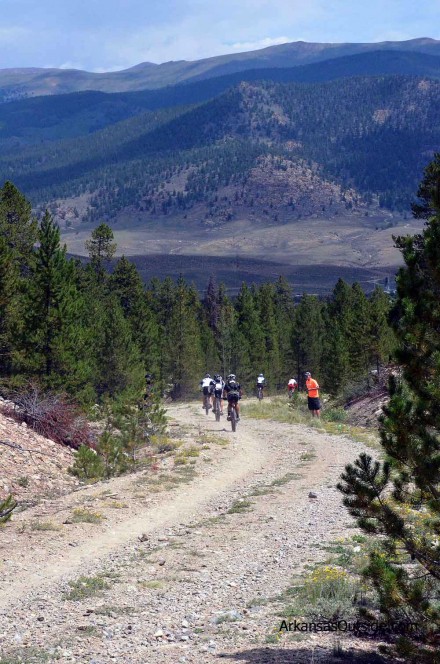 LT100J_0573 Heading down Columbine to Twin Lakes Aid Station.