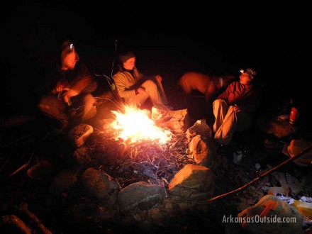 Camping near Hemmed-in-Hollow photo by AO