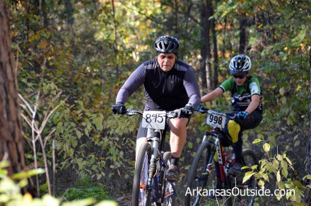 Jerry nearing the finish, me, nowhere in sight.