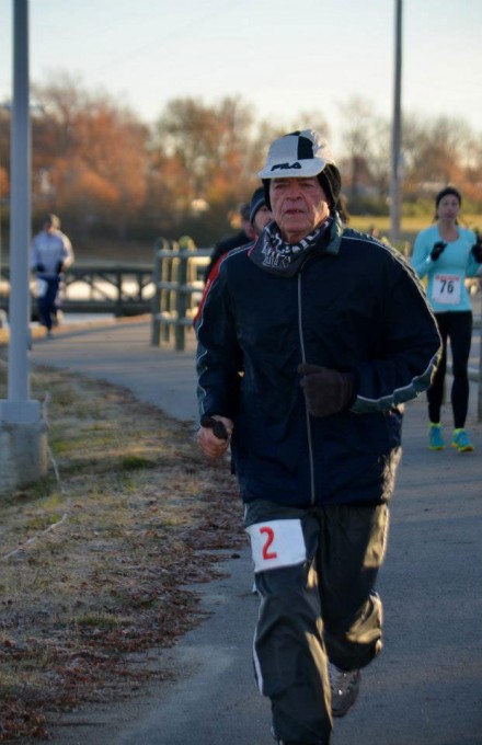 This is what determination looks like! ROCK ON, Maurice! – Courtesy of Charlotte Dial