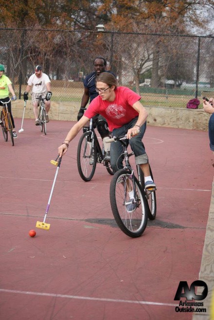 PoloBR-7 Short handlebars help to give more room for mallet swinging and reaching.