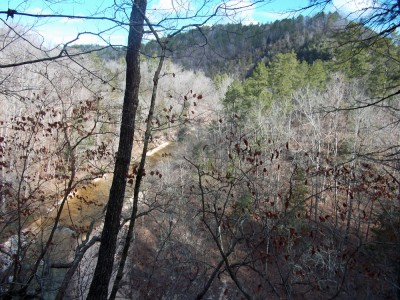 The view from the ridge.