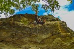 Epic climbing shot