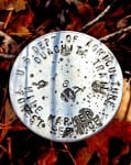 Ouachita Trail Mile Marker