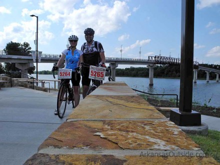 At River Mountain Park about to cross the Two Rivers Bridge again.