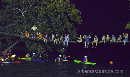 2012-09-21_1275 The swinging bridge was a popular place to enjoy the festivities.