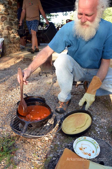 2012 09 22_1193 A beautiful chili and cornbread.