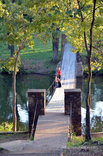 2012 09 22_1209 A couple of kids fishing from the swinging bridge.