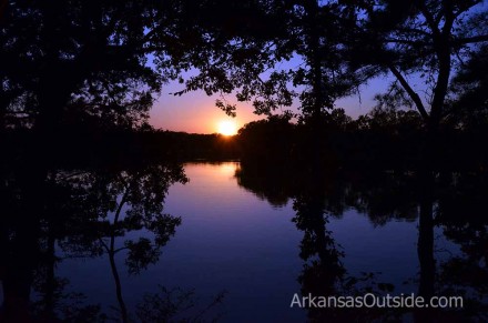 2012 09 22_1223 A Lake Catherine sunset.