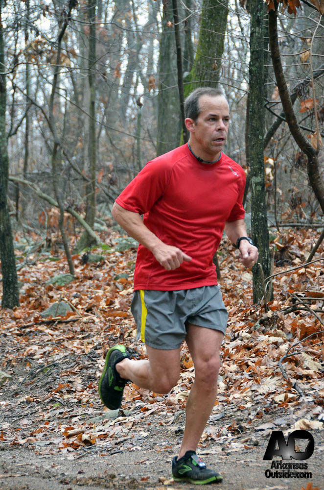 MW Race Director, Micheal Witt, gets his run in.