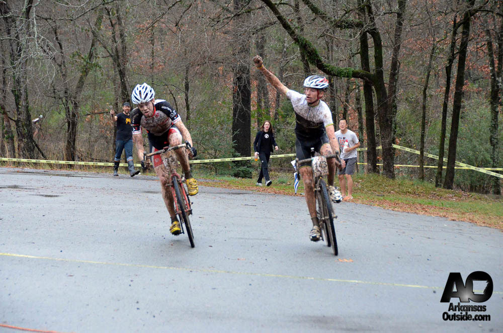 StateCX2012-961 Gerald Drummond took the inside lead to just touch out Seth Rider for the win.