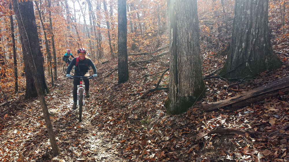 It was great to see so many women on the ride.