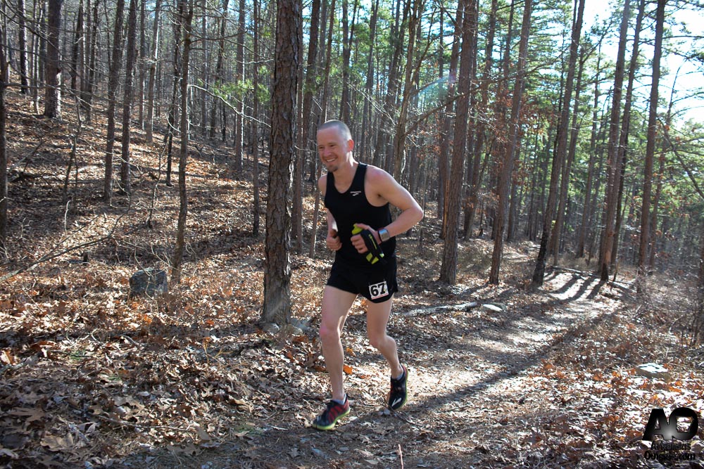 Heading up Hickory Nut Mountain.