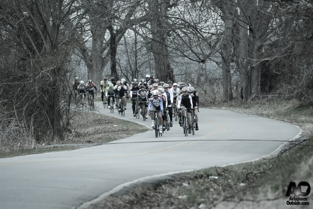 The curves of North Walkers Corner Road.