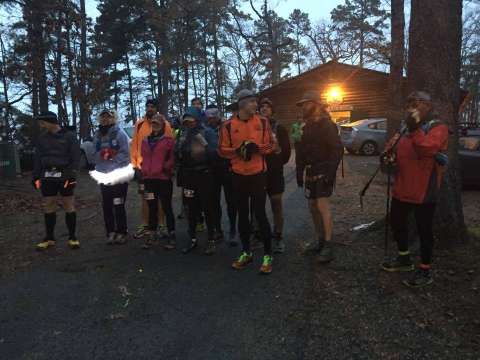 The calm before 100 miles.