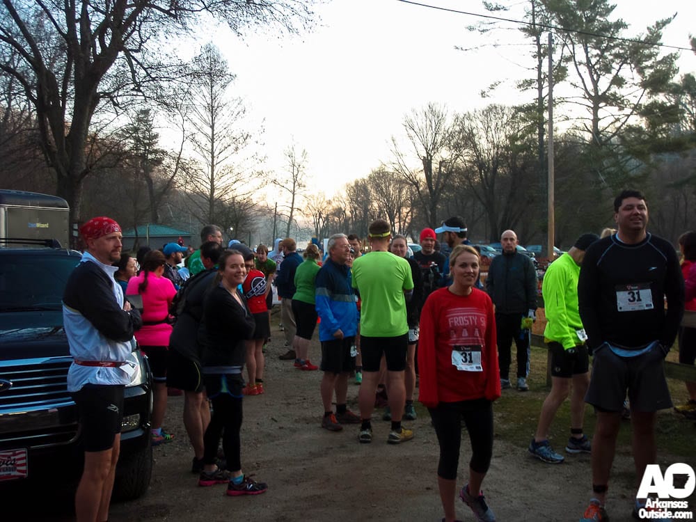 Waiting for the start.
