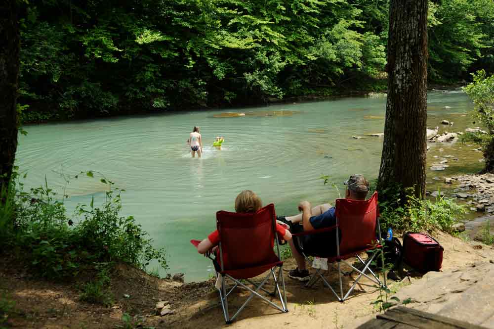 Or just take a dip in the river. (photo courtesy of Arkansas Department of Parks & Tourism)