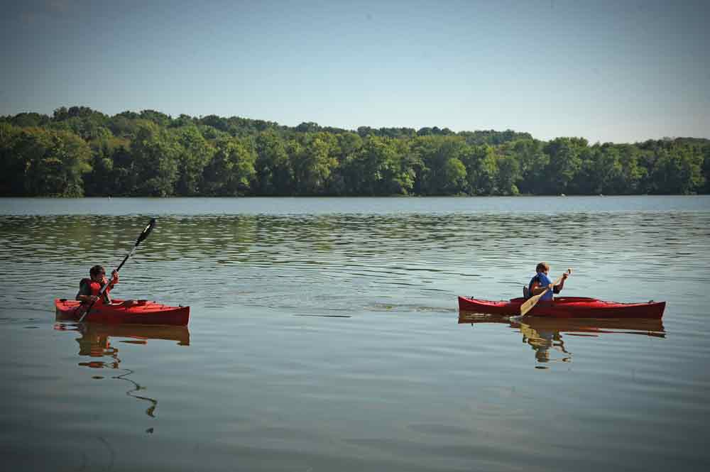 Lake Fayetteville in Fayetteville.