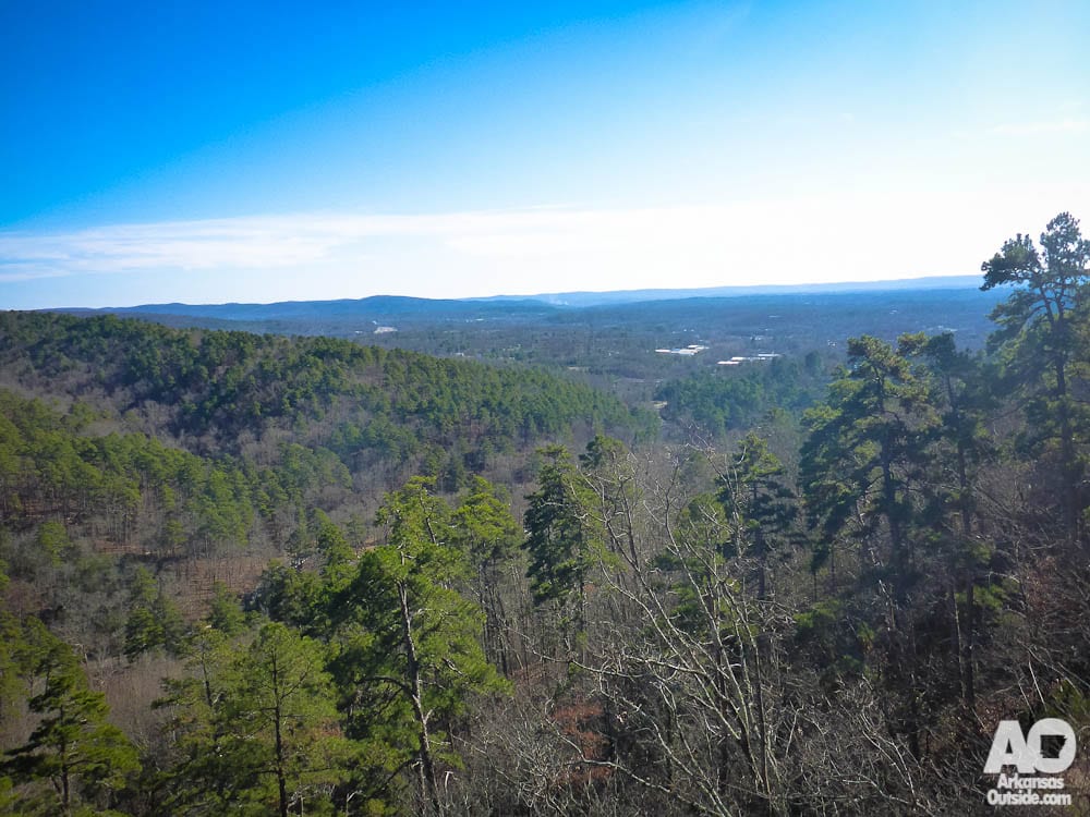 The view from the top of Goat Rock.
