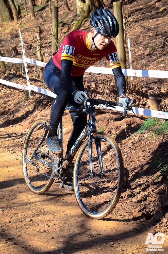 Steve heading to Bonk Breaker Hill.
