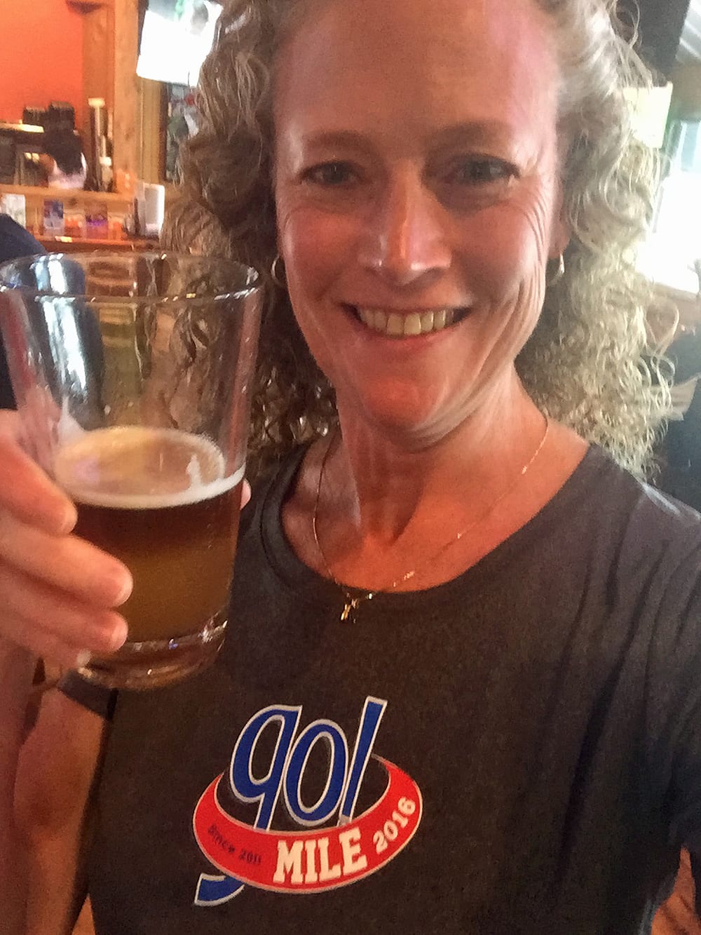 Post race!