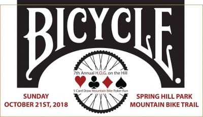 7th Annual HOG on the Hill Mountain Bike Poker Ride @ Springhill Park