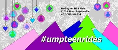 Wedington MTB Ride @ Lake Wedington Recreation Area