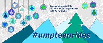 Greenway Lights Ride @ Mud Creek Trail