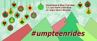 Social Road & River Trail Ride @ Cooks Landing Big Dam River Trail N Little Rock
