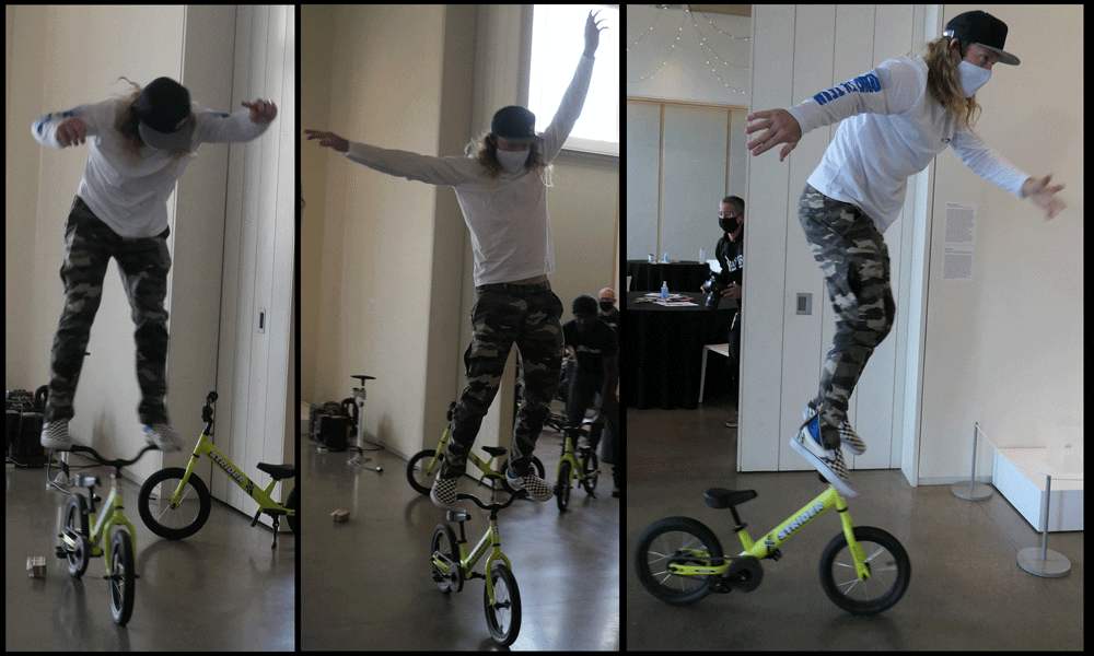Some people just don't know how to ride a bike.