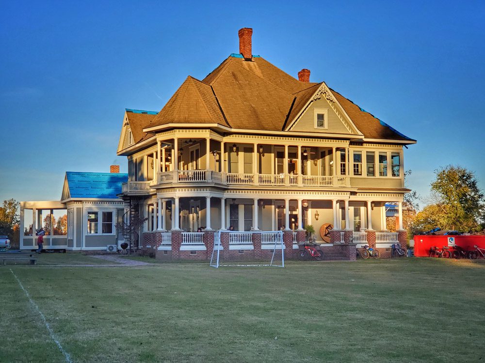 Our lodging in Birdeye, Arkansas - Gravel Grinding from Jonesboro to Clarksdale