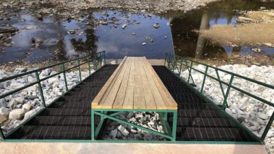New boat access Ramp