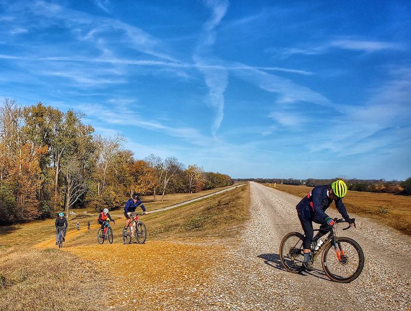 Levee Riding.