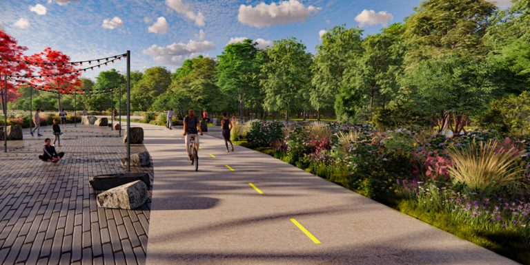 Rendering of Greenway