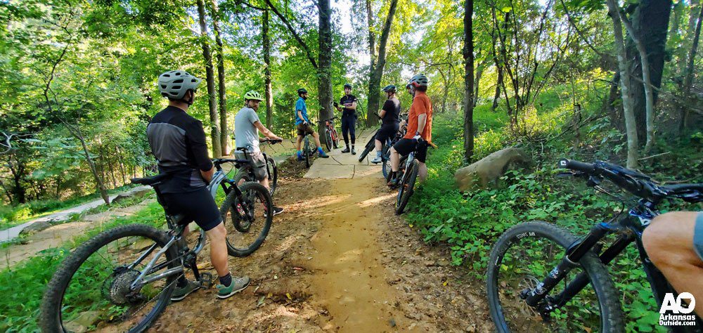 Informational ride with Gary Vernon of the Walton Family Foundation.